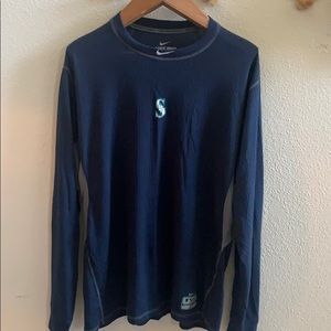 SEATTLE MARINERS Joe Weiland NIKE Pro LS Shirt 2X